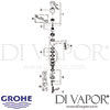 Grohe Concetto Single-Lever Sink Mixer Kitchen Tap Spares
